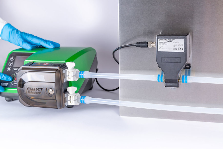 Watson-Marlow présente le débitmètre de Krohne pour assurer la précision du débit de fluides 